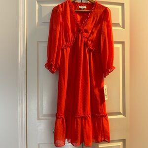 Nanette Lepore Tangerine dress